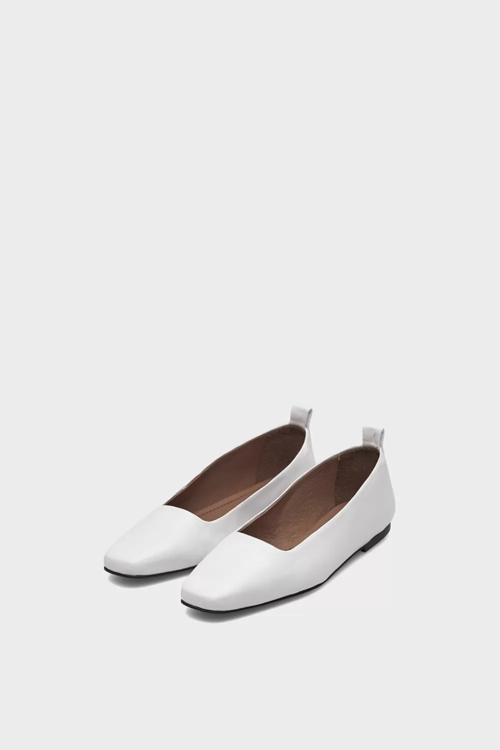 Twist & Tango Shoes^Alda Ballerina White