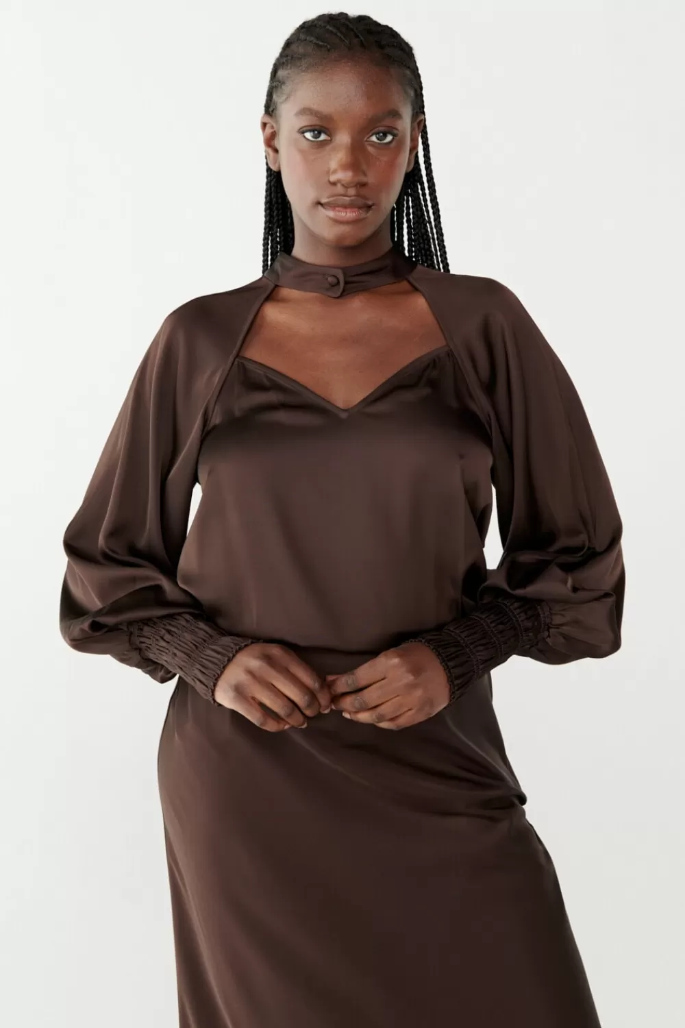 Twist & Tango Shirts & Blouses^Beverley Blouse Coffee