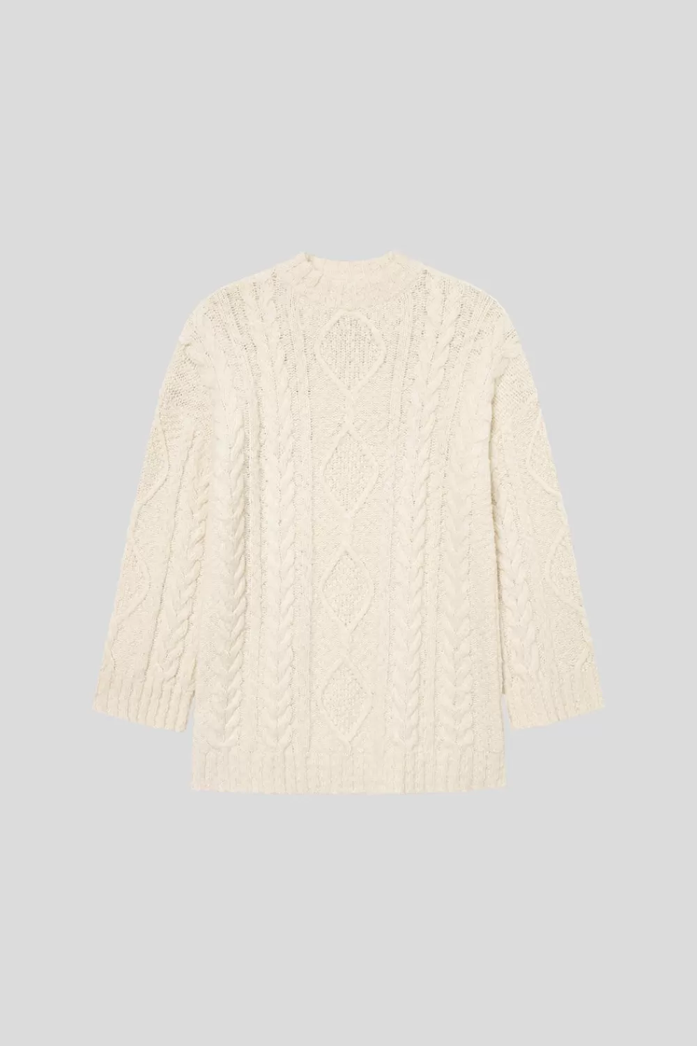 Twist & Tango Sweaters & Knits^Courmayeur Cable-Knit Sweater SnowWhite