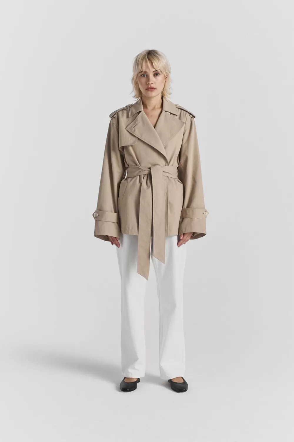 Twist & Tango Coats & Jackets^Evy Trench Jacket Beige