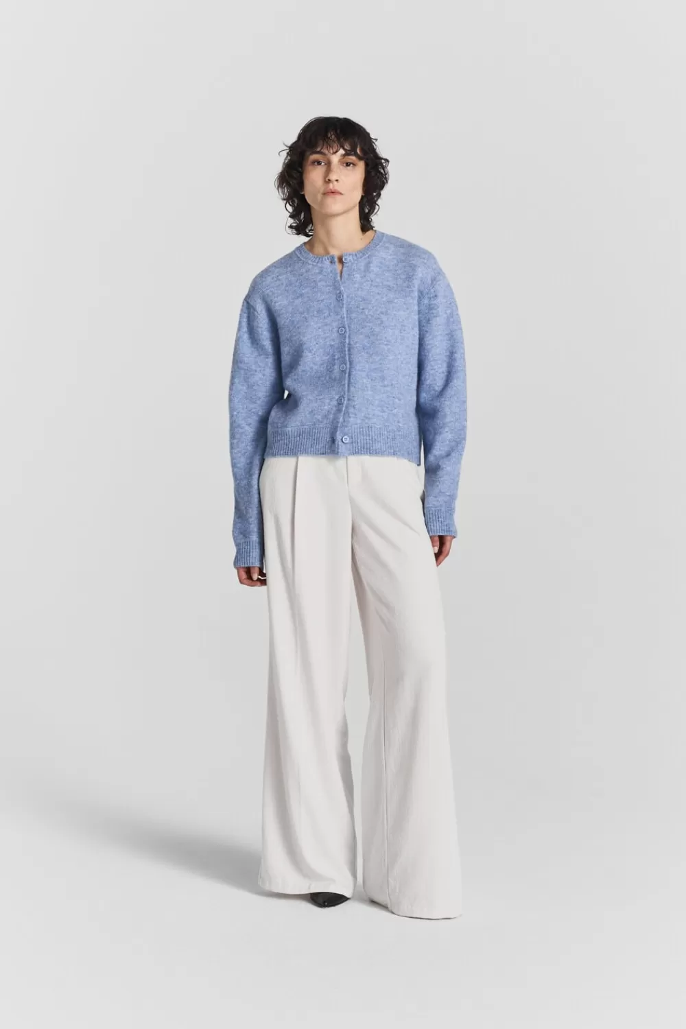 Twist & Tango Sweaters & Knits^Filippa Knitted Cardigan IllusionBlue