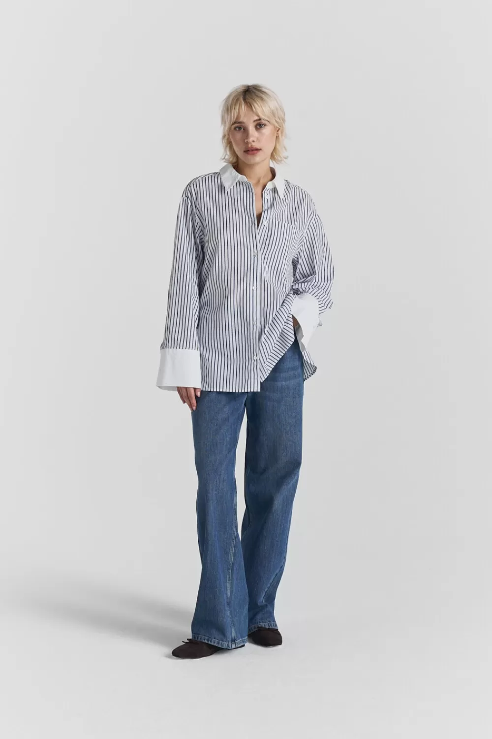 Twist & Tango Shirts & Blouses^Fiona Shirt BlueStripe