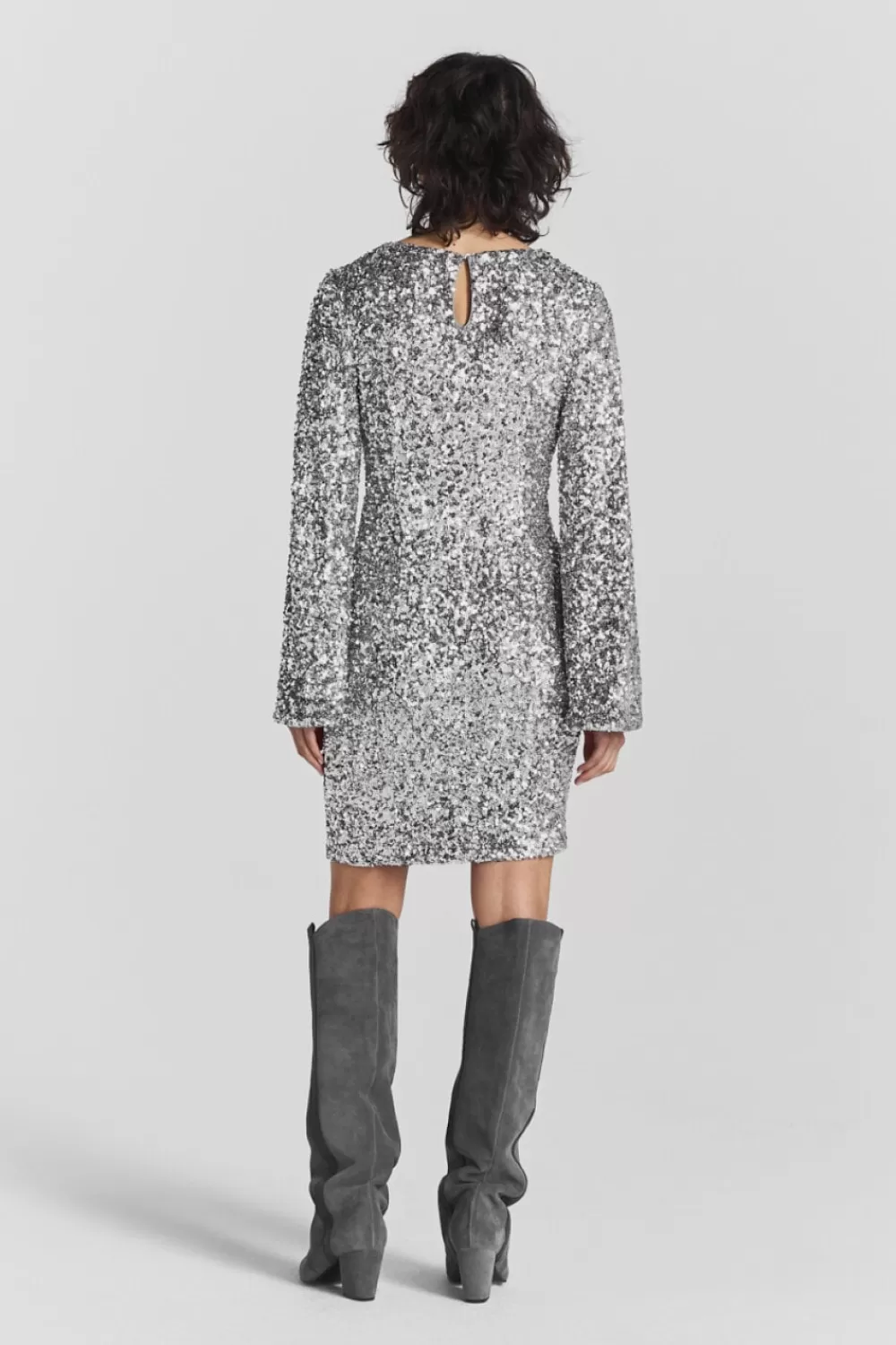 Twist & Tango Dresses^Gwen Sequin Mini Dress Silver