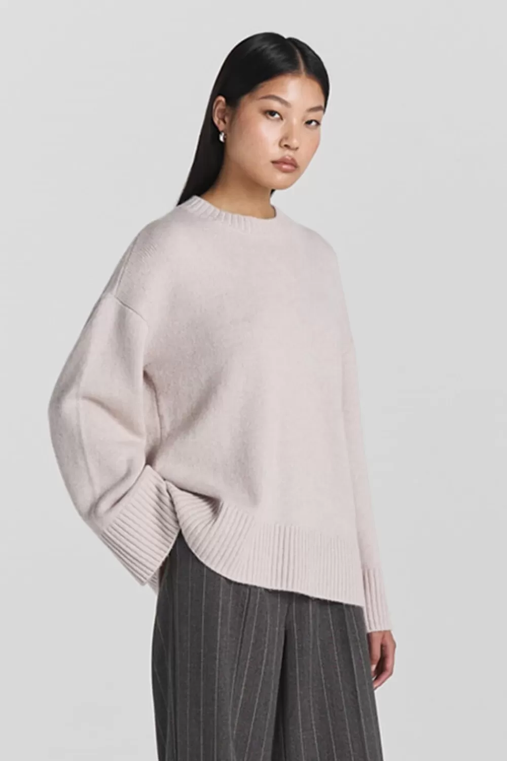 Twist & Tango Sweaters & Knits^Kora Cashmere Sweater BeigeMélange