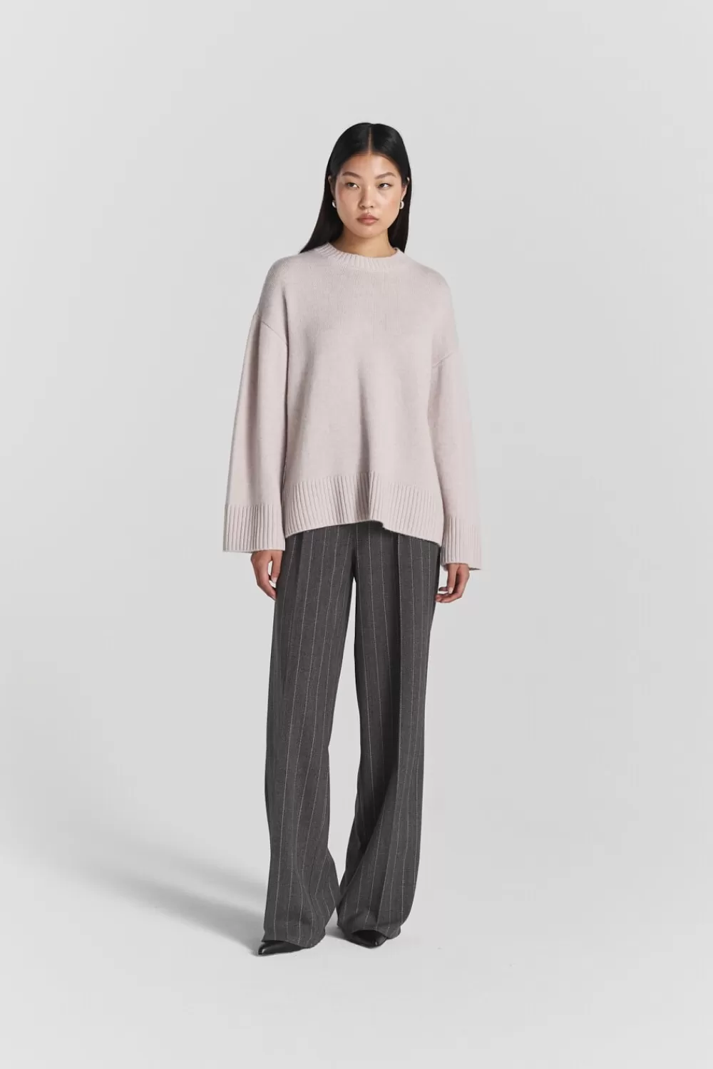 Twist & Tango Sweaters & Knits^Kora Cashmere Sweater BeigeMélange