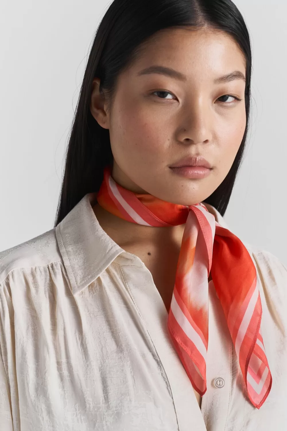 Twist & Tango Accessories^Margo Scarf RedAbstractPrint