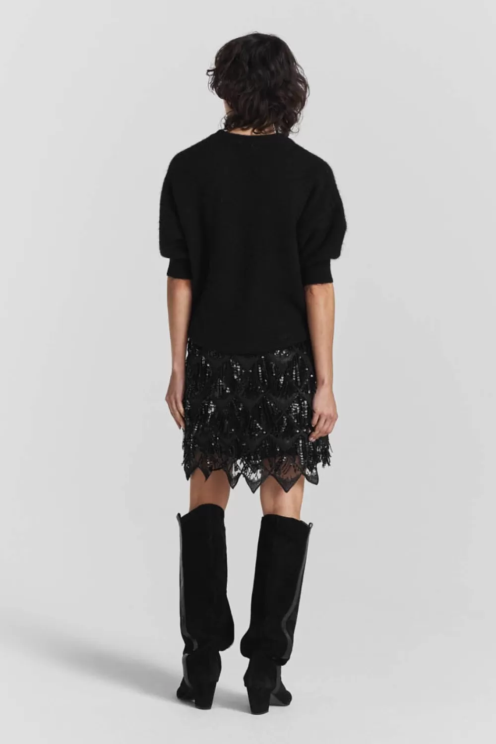 Twist & Tango Skirts & Shorts^Melvina Sequin Skirt Black