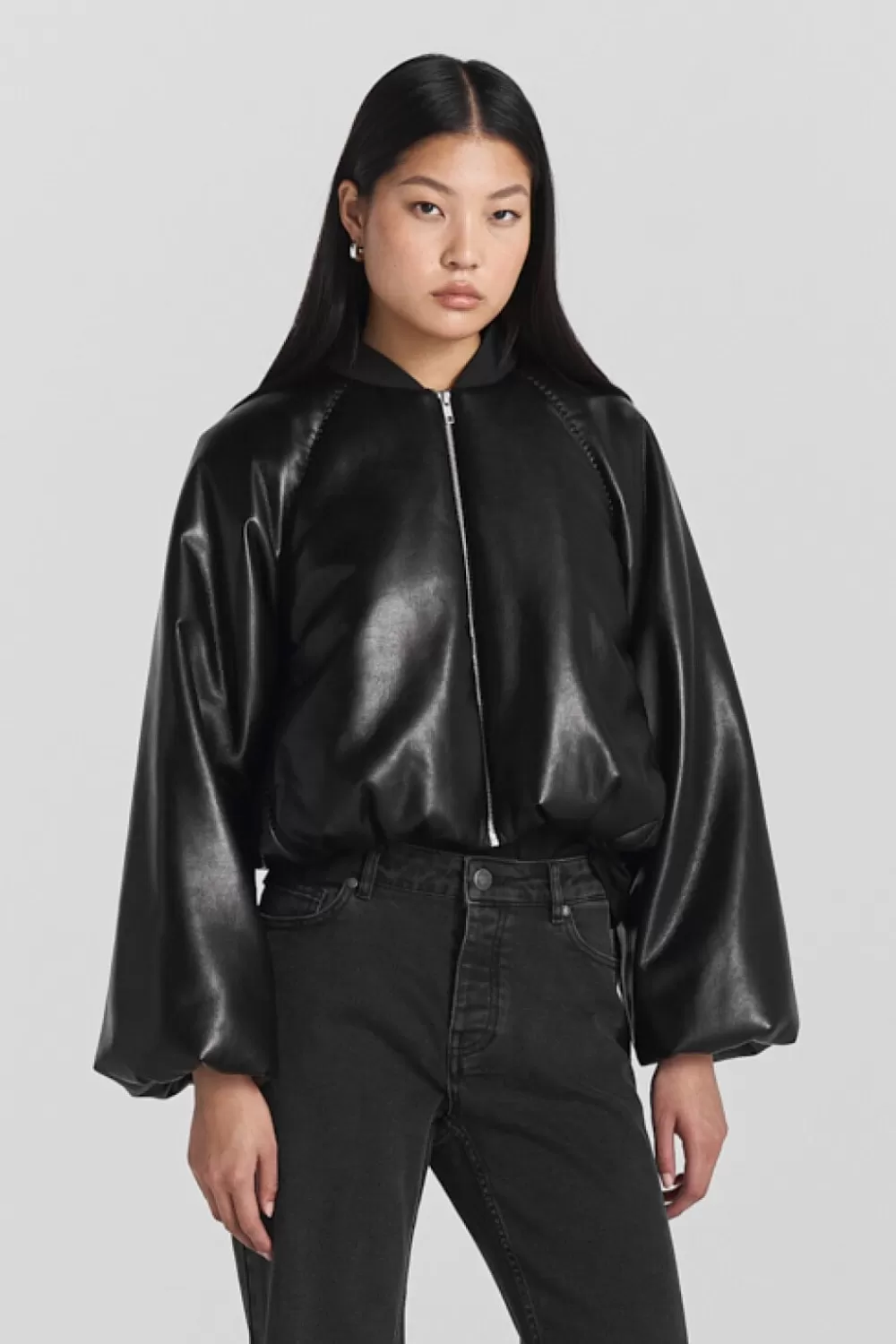 Twist & Tango Coats & Jackets^Rylie Faux Leather Jacket Black