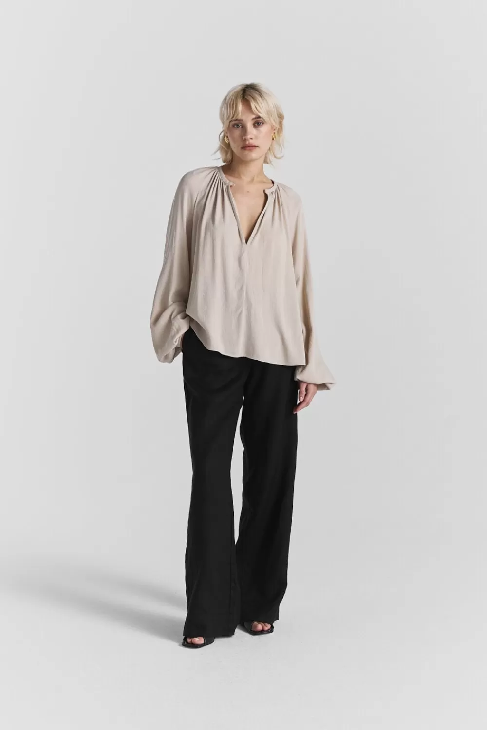 Twist & Tango Shirts & Blouses^Sarai Blouse Greige