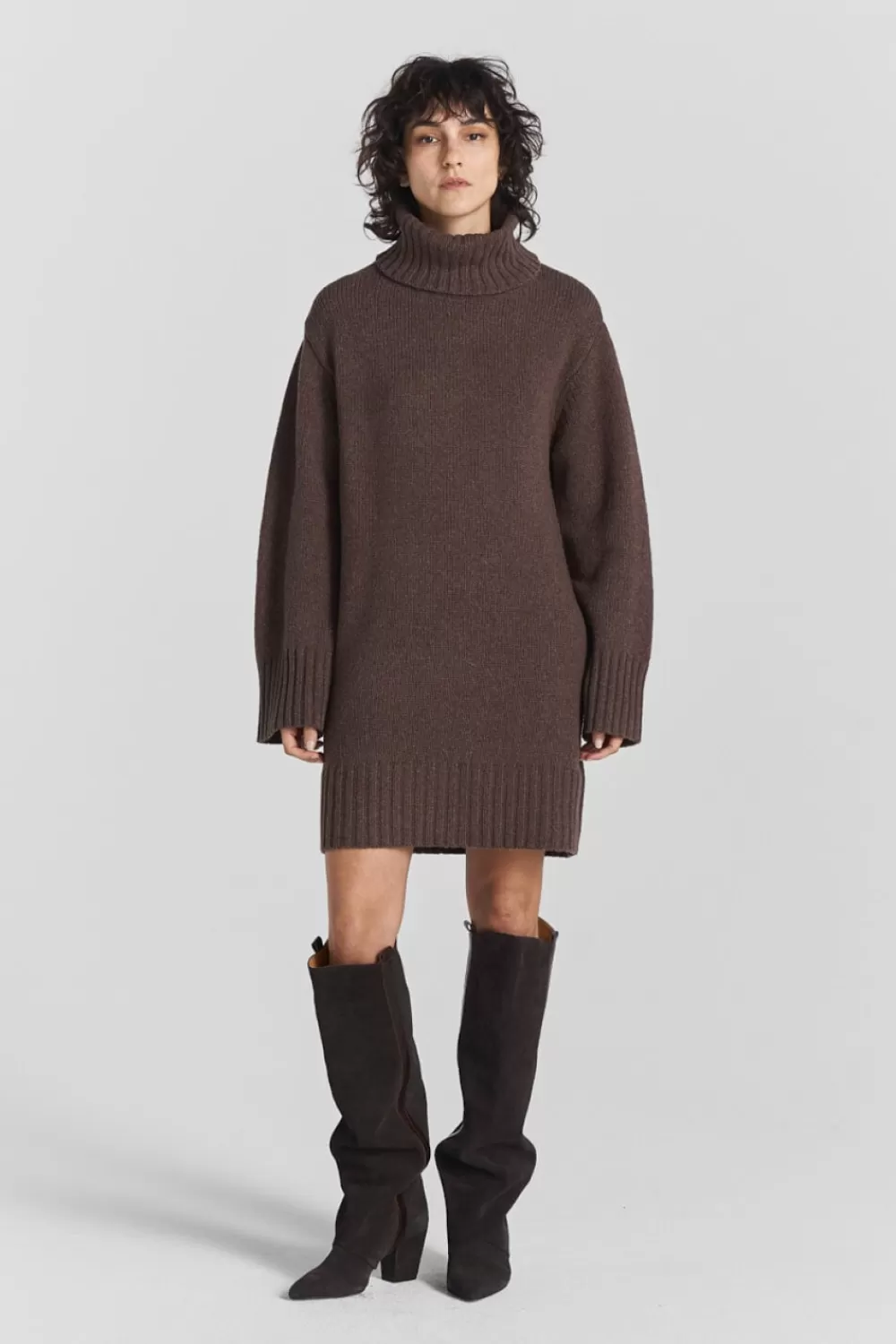 Twist & Tango Dresses^Trista Knitted Dress RichBrown