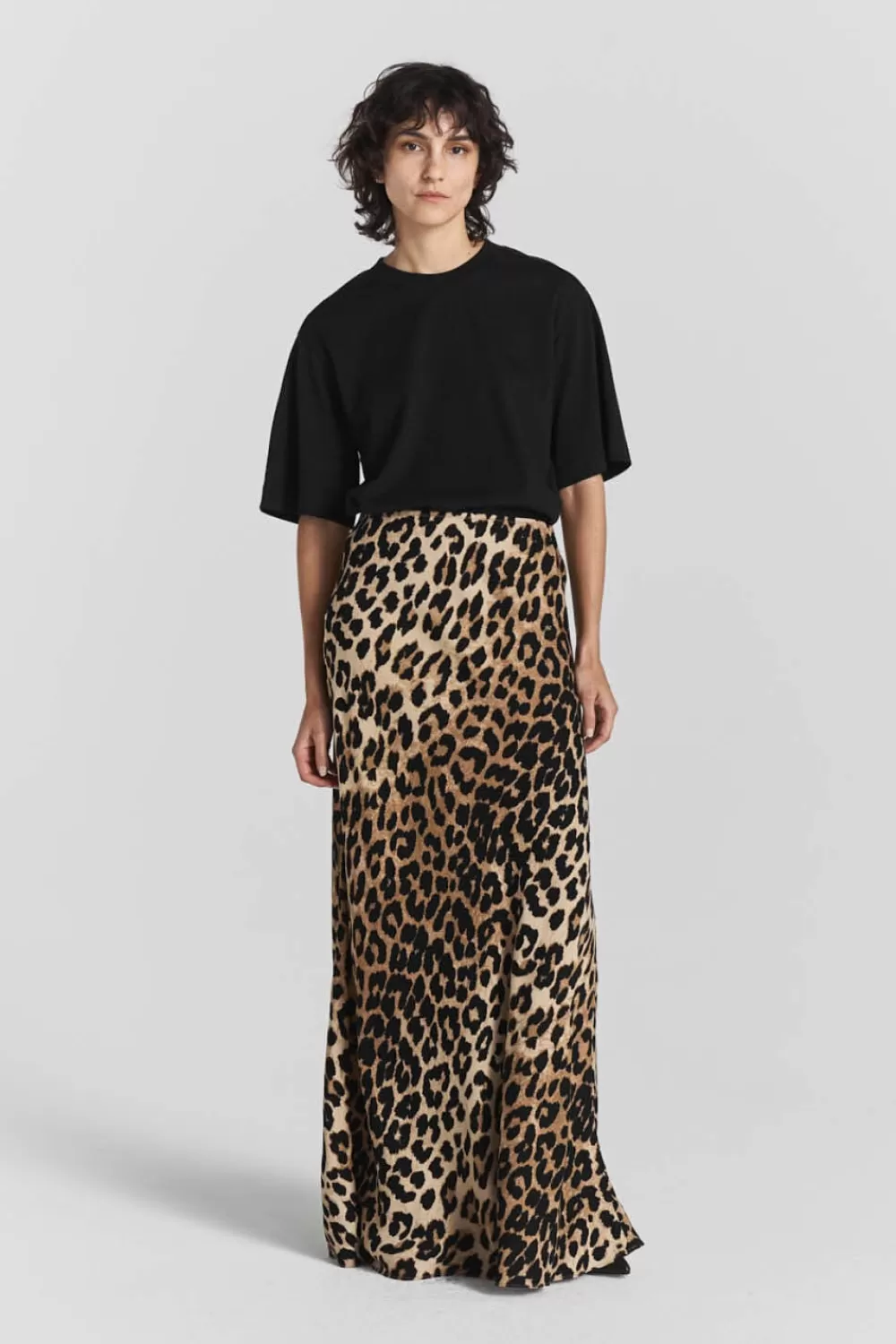 Twist & Tango Matching Sets | Skirts & Shorts^Tyne Satin Maxi Skirt LeopardPrint