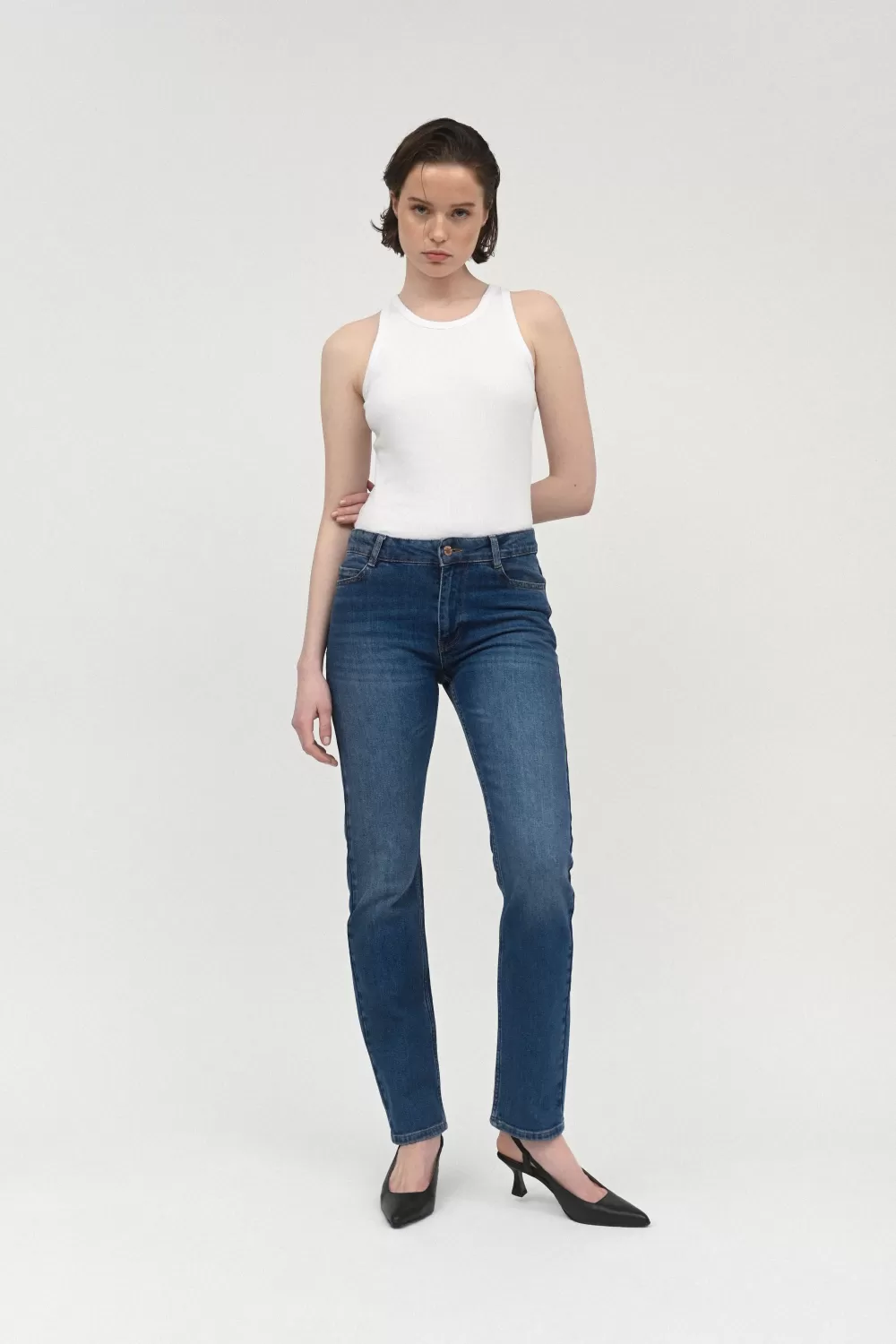 Twist & Tango Jeans^Wendy Comfort Jeans MidBlueWash