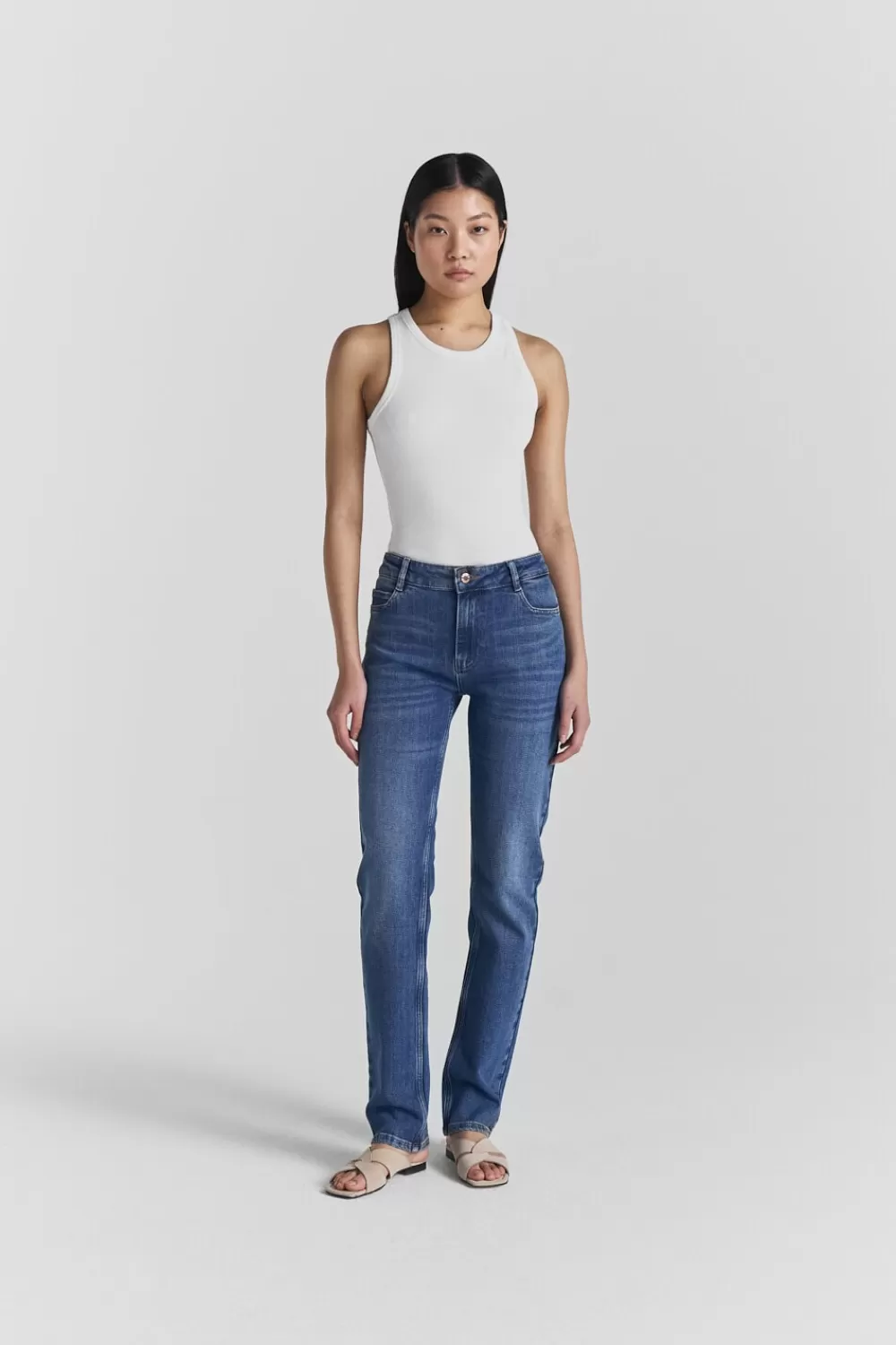 Twist & Tango Jeans^Wendy Comfort Jeans MidBlueWash