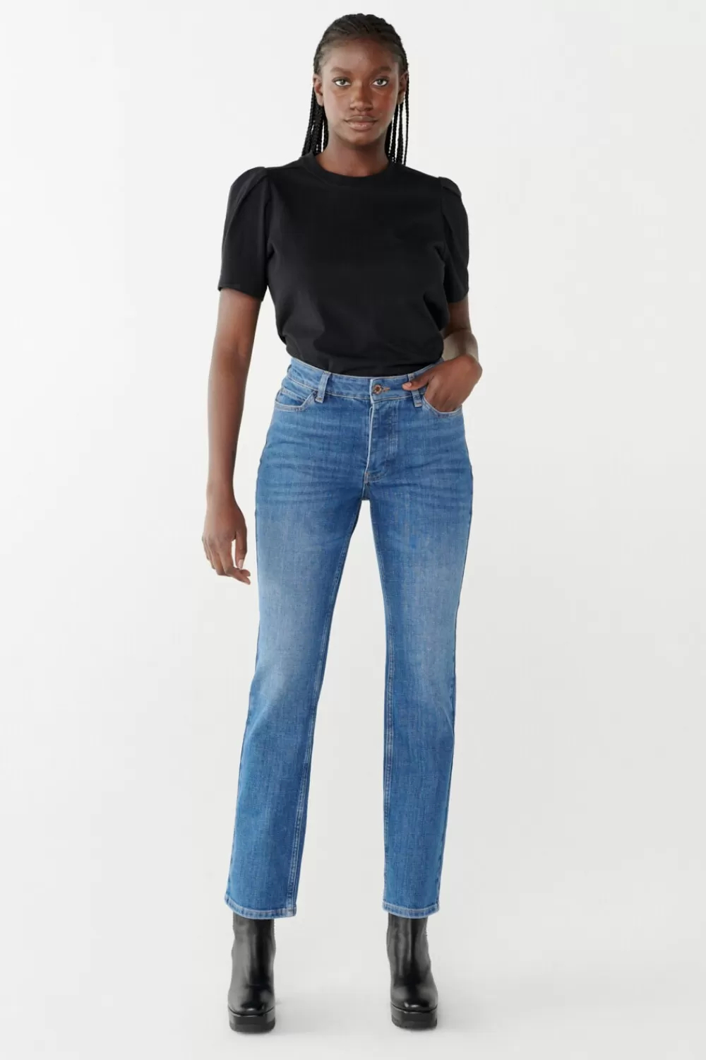 Twist & Tango Jeans^Wendy Jeans MidBlueWash